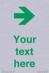 Custom Safe Condition inverse: Green right arrow